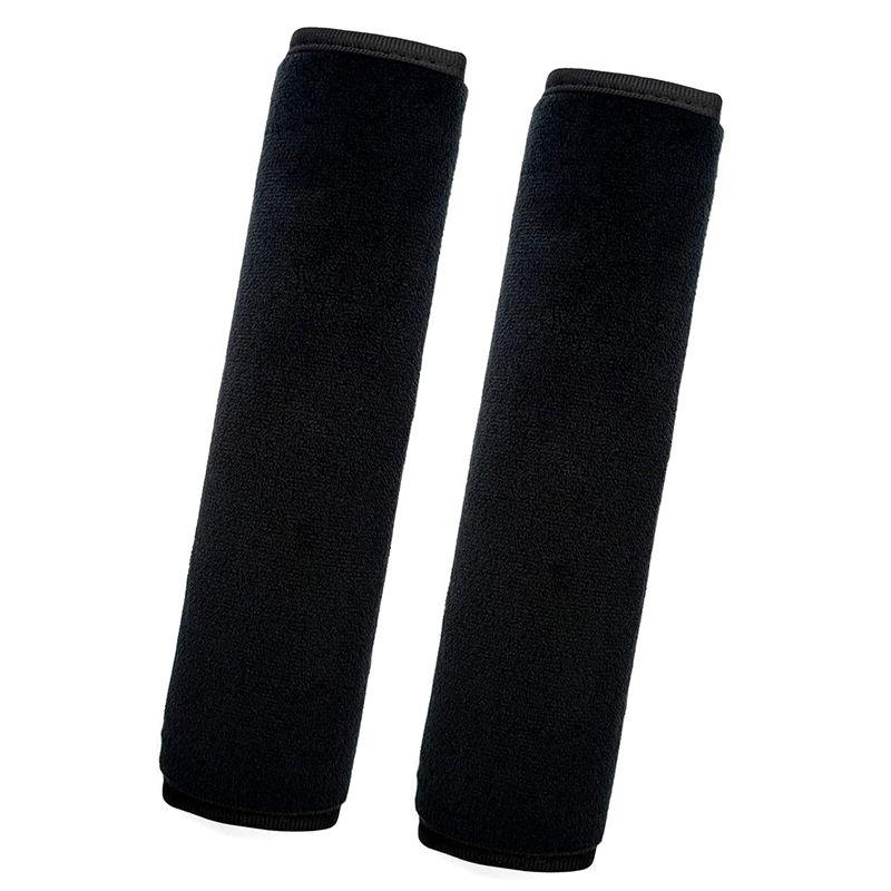 1/2Pcs Plush Car Seat Belt Protective Cover - Soft Shoulder Pad for Adults & Kids, Vehicle Safety Belt Accessory