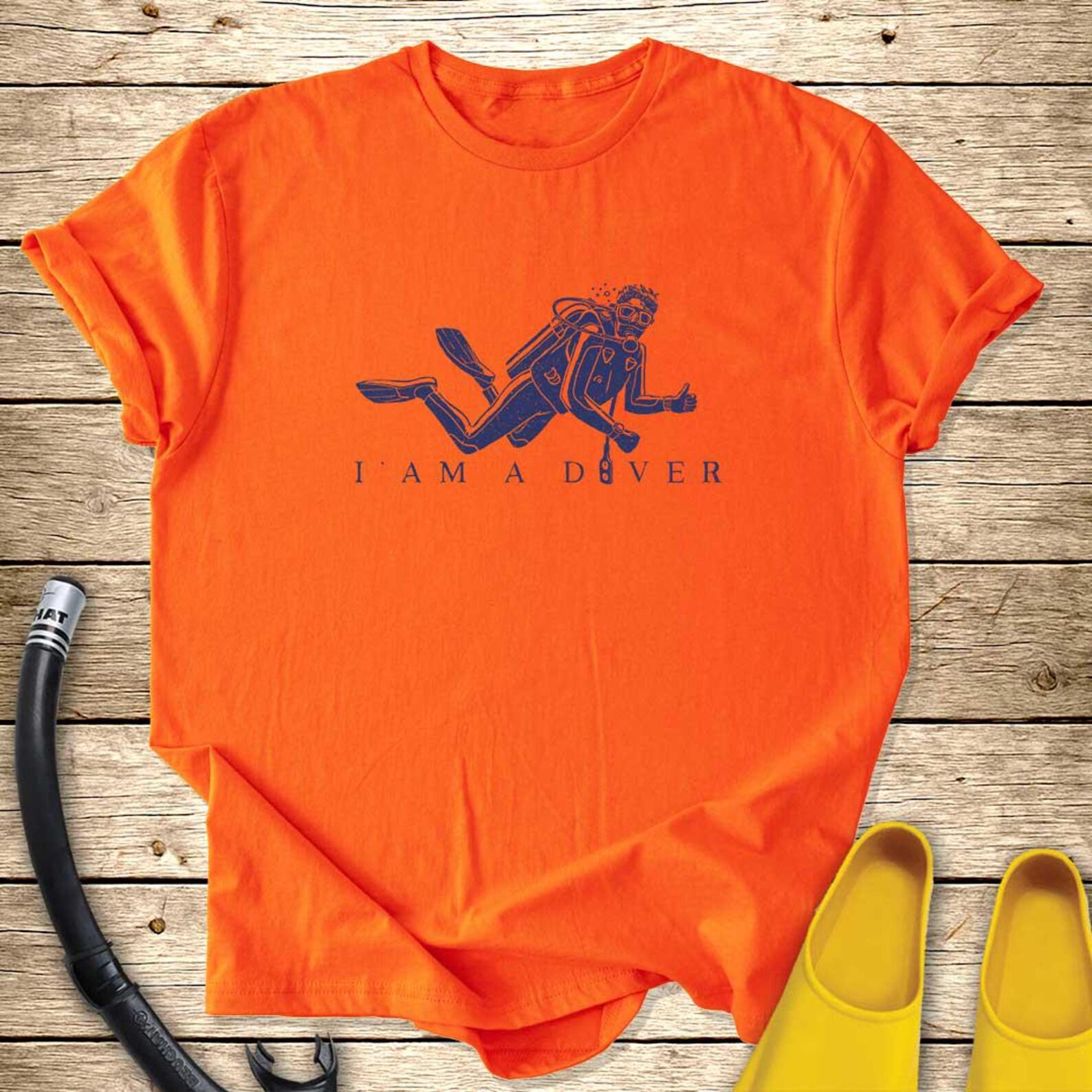 I m a Diver T-Shirt | Scuba Diving Graphic Tee, Ocean T-shirt S