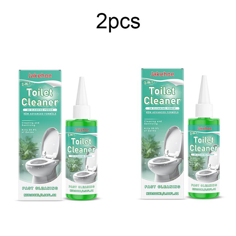 JAKEHOE Toilet Bowl Cleaner Toilet Stain Removal Cleaning Toilet Deodorization Deep Cleaning Fresh Odor