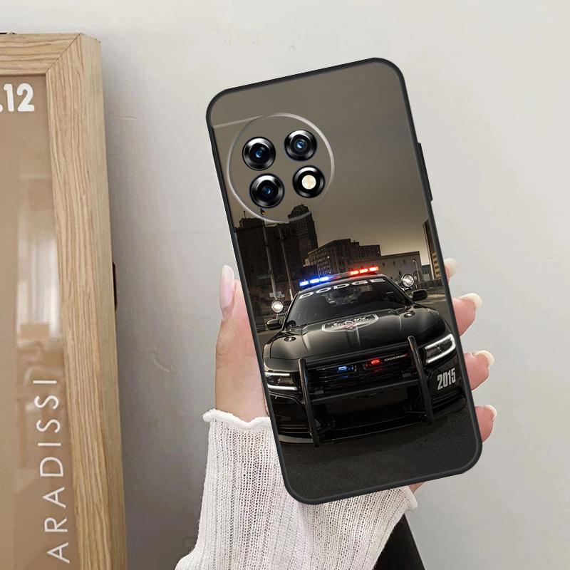 Police Car Case For OnePlus Nord 5 CE 2 3 4 Lite N20 N30 OnePlus 15 R 13R 12R 10R 13T 10T 11 12 13 Cover