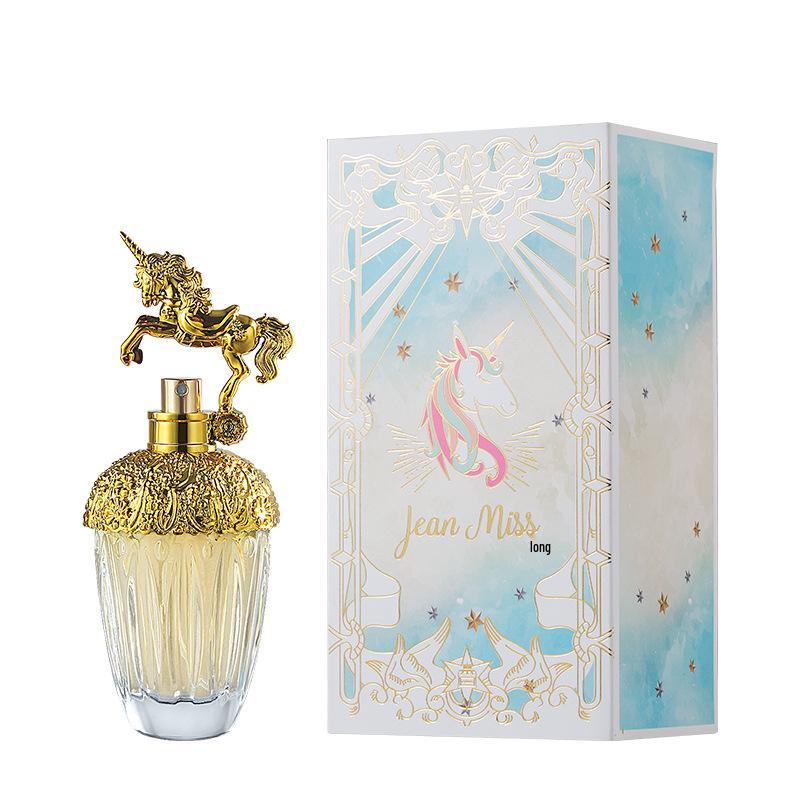 Unicorn Gold Foil Sand Perfume for Men & Women - Long-Lasting Light Fragrance, TikTok Favorite, Vietnamese.