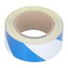 5cmx30m Reflective Safety Warning Tape Blue White Striped Hazard Marking Tape Safety Strips