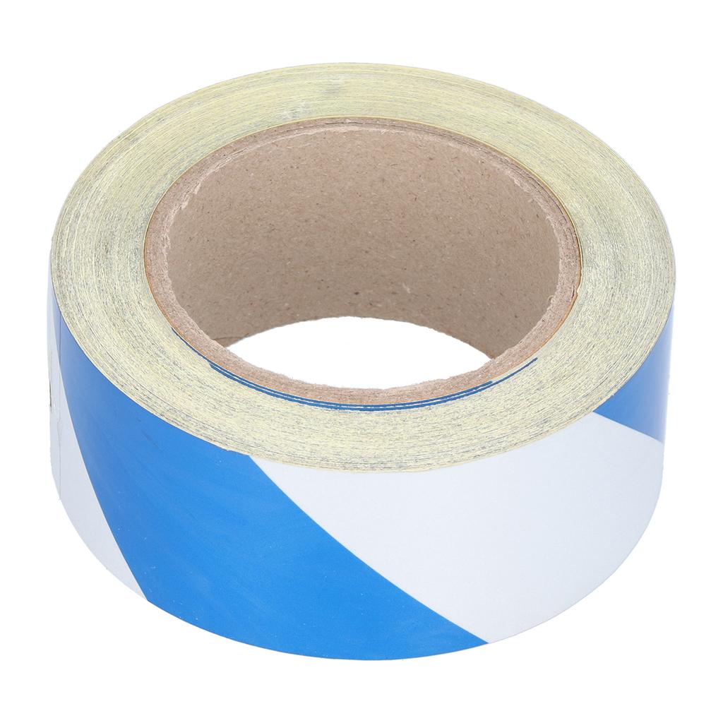 5cmx30m Reflective Safety Warning Tape Blue White Striped Hazard Marking Tape Safety Strips