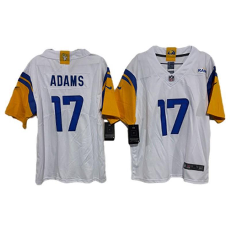 NFL Los Angeles Rams Youth Jersey Custom Number 10 12 17 Blue White Sports Fan Apparel Kids Basketball Soccer Training