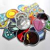Premium Quality Pokemon Stickers Collection Featuring Mimikyu Pikachu Bulbasaur Sun Moon