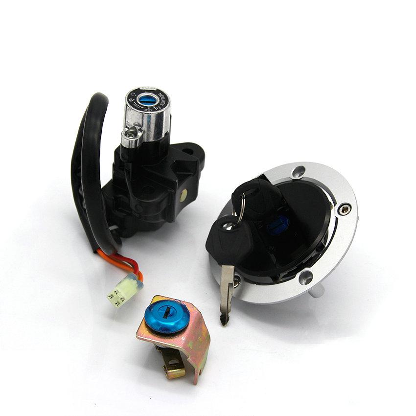Motorcycle Ignition Key Switch Fuel Gas Cap Seat Lock Kit For Suzuki SV650 SV650A ABS SV650SF SV650S OEM:37000-16891 37000-16890