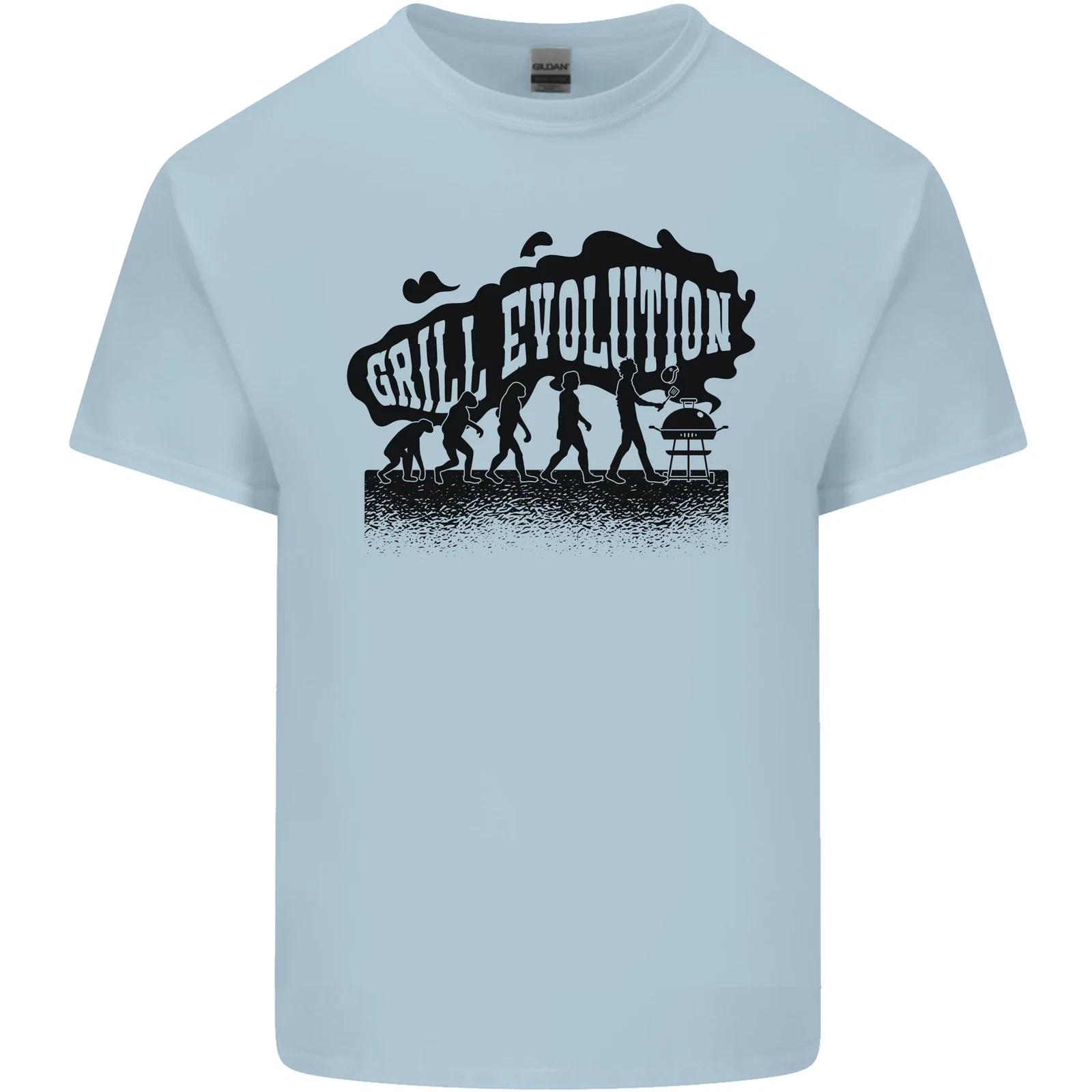 Grill Evolution Funny BBQ Braai Kids T-Shirt Childrens M