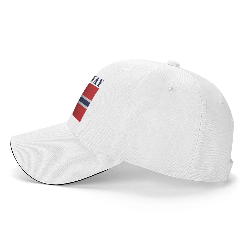 Personalized Norway Flag Baseball Cap Hip Hop Women Unisexs Adjustable  Dad Hat Autumn Snapback Caps