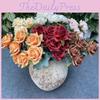 Flower Elegant Artificial Bouquet For Wedding Decor Home Office Centerpiece
