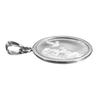 Speranza Pt999 Pure Platinum Coin Pendant Top Tuvalu Angel Pt850 Simple Frame Engraved 1/25oz