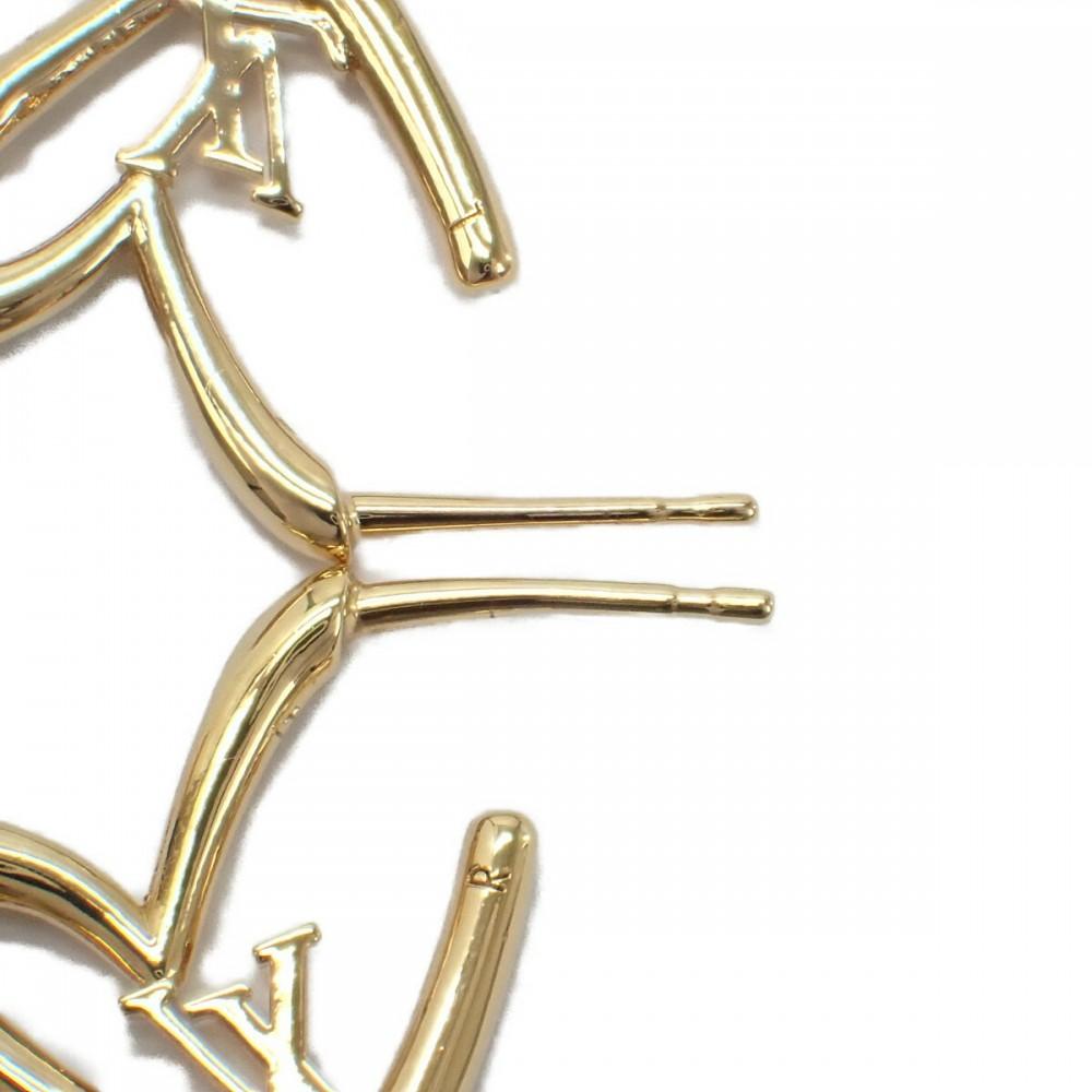 LOUIS VUITTON  M00464 Pierce gold Gold Plated Women
