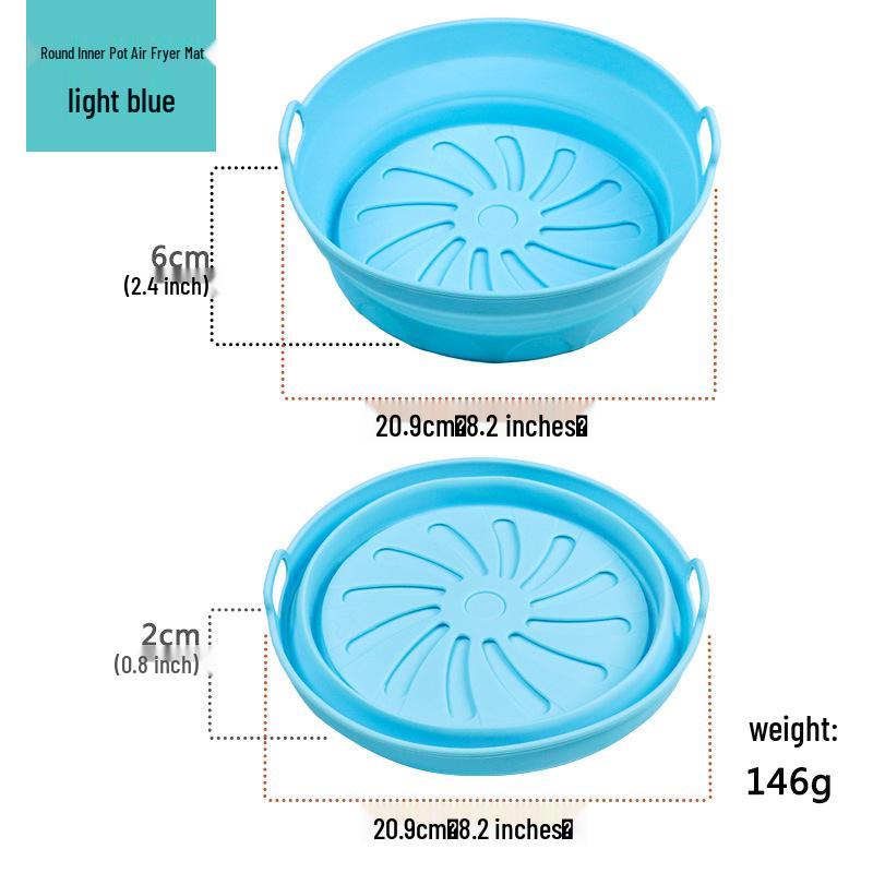 Silikonowa Forma do Pieczenia i Mata do Frytkownicy Powietrznej - Silikon Spożywczy