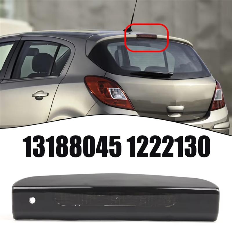 Reliable-Car LED High Mount Stop Lamp Rear Tail Light For Vauxhall Corsa D/E Opel 2007- Third Brake Lamps 13188045 1222130