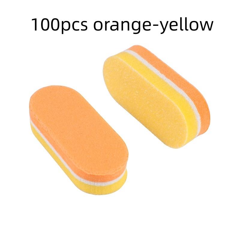 10/50/100pcs mix Nail Supplies Mini Nail Sponge Files Buffer Block Double Side Buffing Gel Nail Polish Manicure Tools Kit