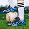 28-39 Barns Fotbollsskor med Roterande Spänne AG/ TF Fotbollsskor Konstgräs Fotbollsskor Pojkars Fotbollsskor
