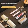 Outdoor Travel Toothbrush Storage Case, 2 or 5 Pack Bathroom Portable Electric Tooth Brushes Holder Box.