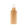 Empty 10/20/30/50/100Ml Bamboo Outer Shell Plastic Spray Bottle With Fine Mist Dispenser For Liquid Perfume Toiletries Container