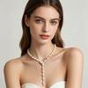 Cross-Border Fashion: Korean Style Long Pearl Necklace