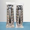 Triple-Layer Stainless Steel Manual Men's Razor with Replaceable Blades