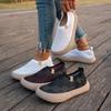 Inner Heightening Shoes For Women With Thick Sole And Breathable Fabric For Daily Comfort