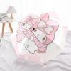 1pc My Melody & My Friend Chococat Heart-Shaped Auto Open Close Umbrella with Polka Dot Bowknot Design - Portable Folding Outdoor for Fans, Travelers,