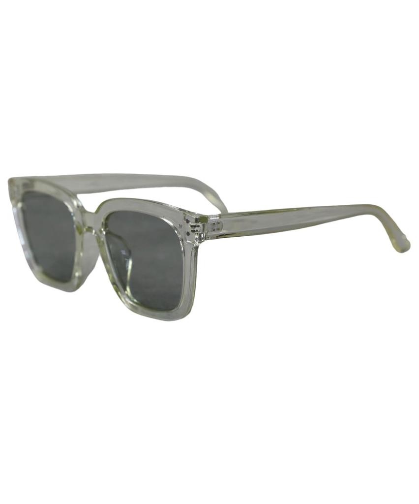 Square sunglasses for men and big comes with special clear green F (EIGHT) women, photochromic, polarized, frame, case, champagne/light