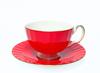 British Porcelain Coffee Cup and Saucer Set / 180ml Capacity [Parallel Import]