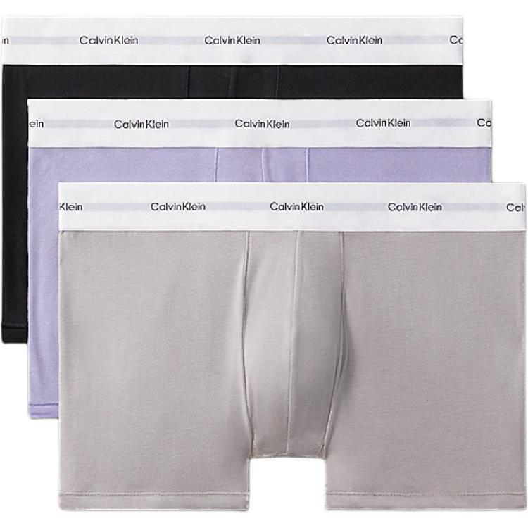 

Calvin Klein Soft Comfortable Breathable Letter Mid-Rise Boxer Briefs Men underwear LV00NB4263-VW6 M