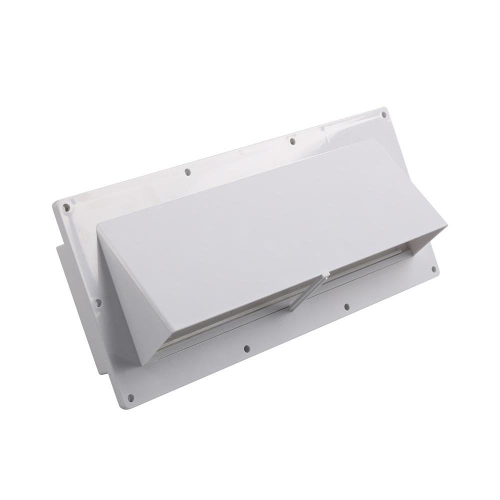 1Pc Range Hood Vent Cover Sidewall Vent With 10pcs Screws For RV Trailer Camper