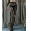 Fashion New Female Vintage Jacquard Pantyhose Retro Leopard Print Tights Sexy Lingerie Fishnet Stockings Long Socks Women Girls