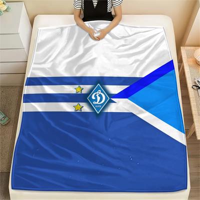 FC Dynamo Kyiv Flannel Blanket, High Quality Comfortable for All Seasons, Home Decor, Warmth and Comfort