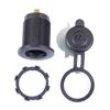 Auto Zigarettenanzünder 12V-24V Wasserdichter Stecker Steckdose Adapter für Marine Boot Motorrad Lkw mit Draht D5
