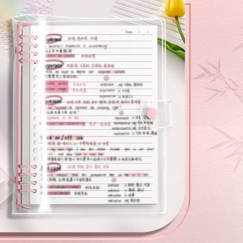 PVC Soft Cover B5 Notebook with Removable A5 Planner Diary