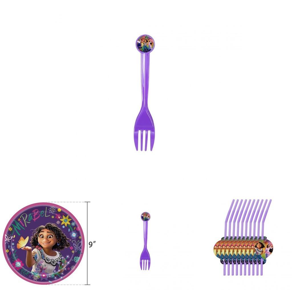 Vibrant Encanto Birthday Party Decorations Set With Backdrop Banner And Cupcake Toppers