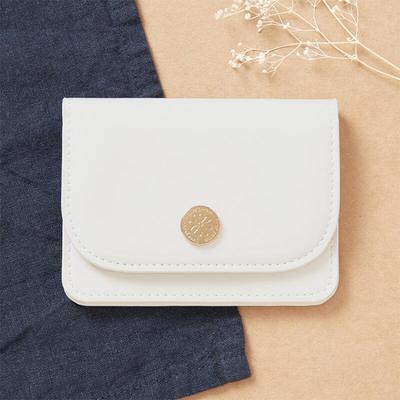 Halsband Kortplånbok Elfenben (28002997)