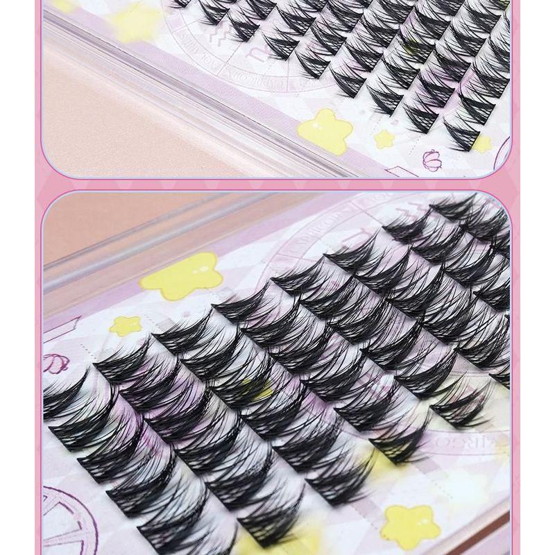 Mogugu - Doll Eye Crisscross Cluster False Eyelashes