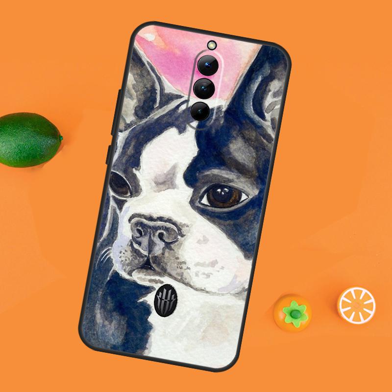 Boston Terrier Dog Case For ZTE Nubia Red Magic 11 10S 9S 8S 8 9 10 Pro Plus 6 7 6S 7S Pro RedMagic 10 Air Cover