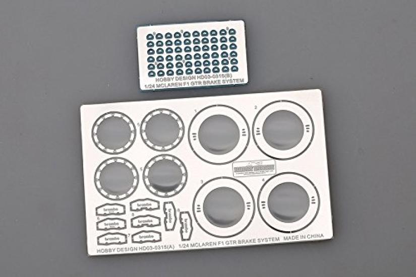 Hobby Design McLaren F1 GTR Brake System Detail Up Set 1/24 HD03-0315