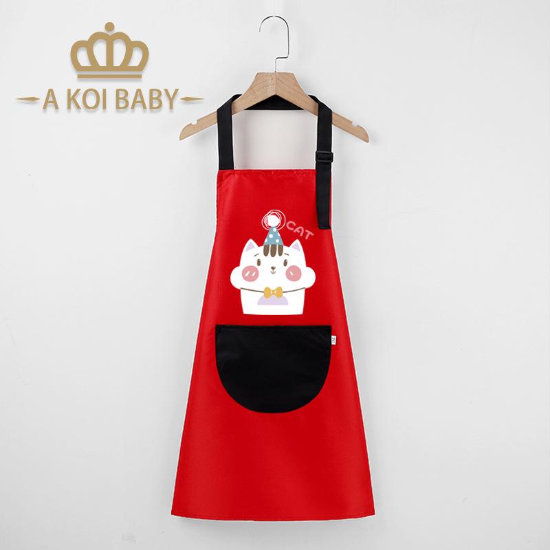 Custom Kids Long-Sleeve Waterproof Art Apron for Painting and Logo Personalization XL (80-100cm)