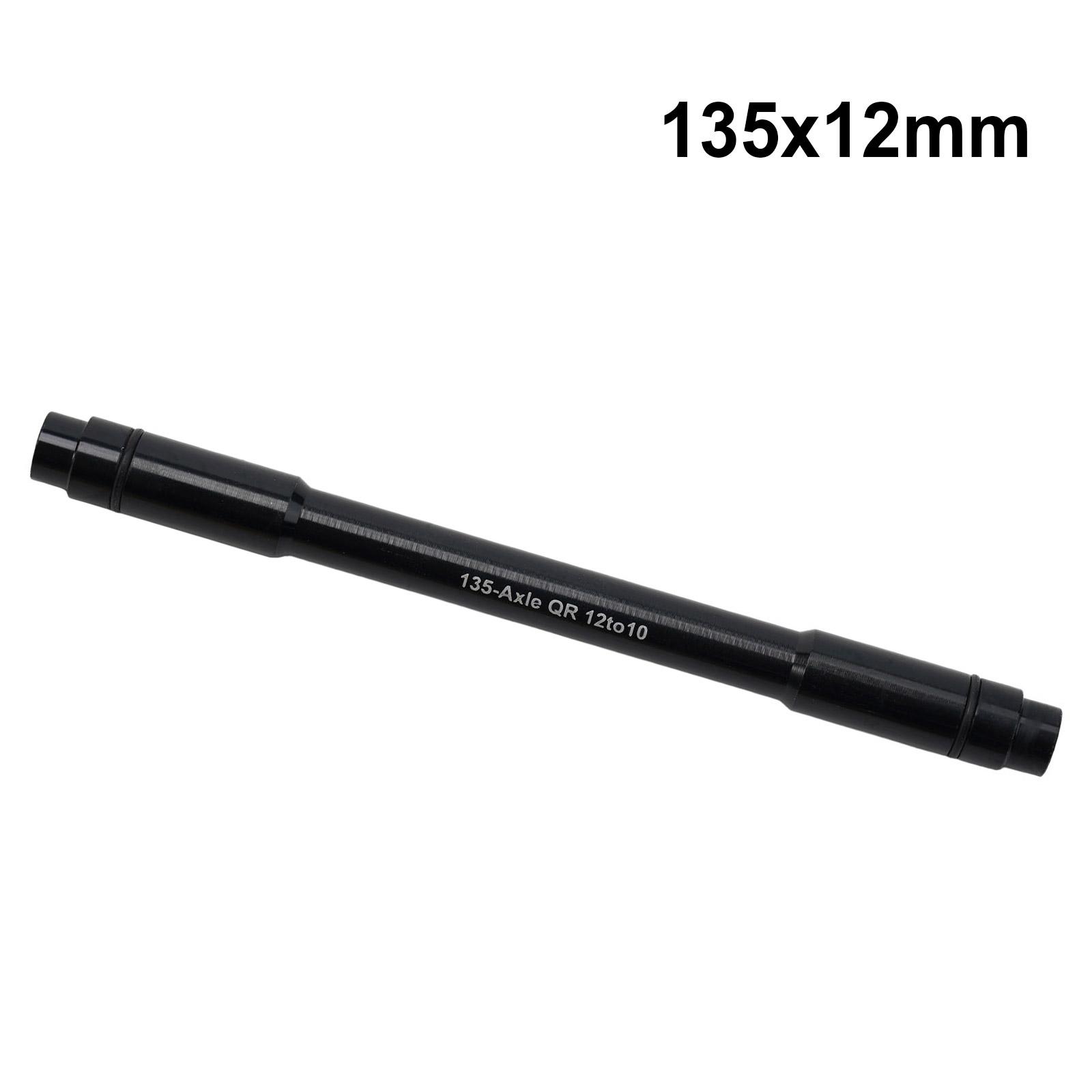 Hot Sale Useful Accessories Thru Axle Adapter Adapter Bicycle Bike Aluminum Alloy Black Practical To Use Thru Axle 135mm