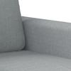 Vidaxl 3-Cz. Relaxation Set With Cushions, Light Grey, Fabric