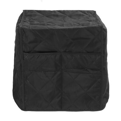 32 X 31 X 36cm Coffee Machine Cover Water Resistant Easy To Clean Foldable Coffee Maker Dust Cover Black