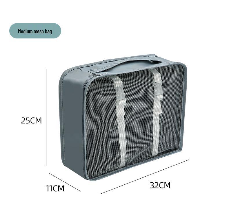 11-Piece Travel Organizer Set: Digital, Toiletry, Cosmetic, Clothes, Shoes, Dustproof Luggage Bags