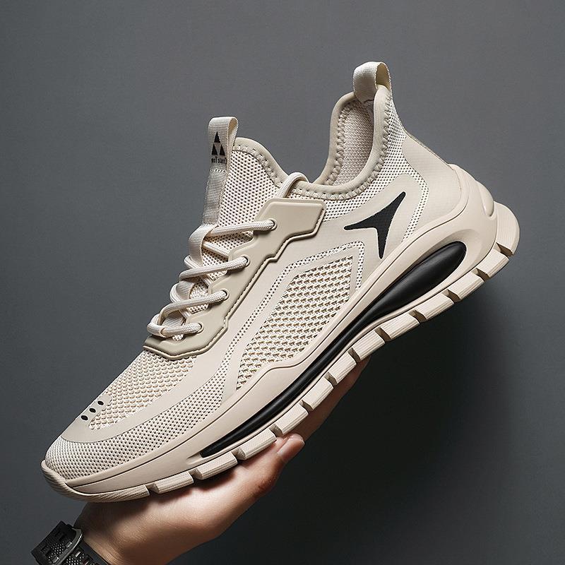 

МОДНЕ ВЗУТТЯ Чоловічі дихаючі спортивні кросівки Спортивне взуття для бігу Відкритий жіночий теніс Тренажер для тренажерного залу 45 хакі