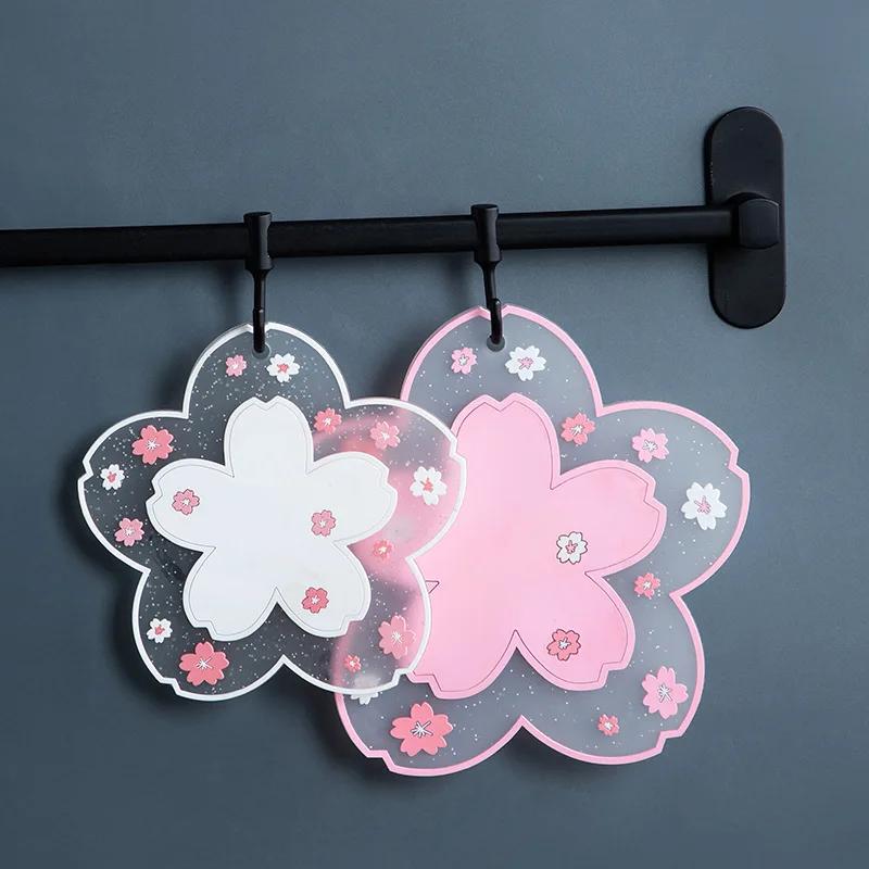 Cherry Blossom Silicone Anti Scalding Mat Dining Table High Temperature Resistant Insulation Mat Anti Slip Cup Mat