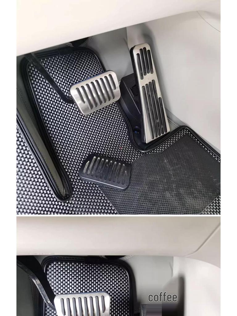 Rem- en gaspedaal van aluminiumlegering voor 2022-2024 Denza D9: Antislip Interieur Modificatie.