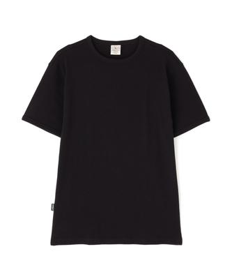 DAILY MINI WAFFLE CREW NECK T-SHIRT 6143150 Men's L Black