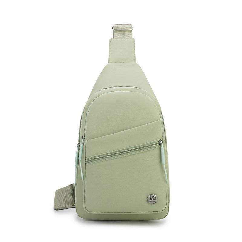 Oxford Cloth Womens Trendy Crossbody Bag With Zip Closure For Daily Use