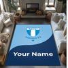 Malmö FF Printed Crystal Velvet Rug Non‑Slip Crystal Velvet Carpet For Sofa Bedroom Indoor Home Decoration