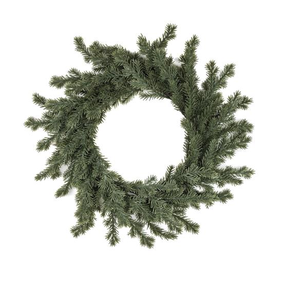 Christmas Pine And Cedar Wreath Winter Faux Greenery Wreath Holiday Fake Cedar Wreath for Indoor Outdoor Front Door Farmhouse Decoration